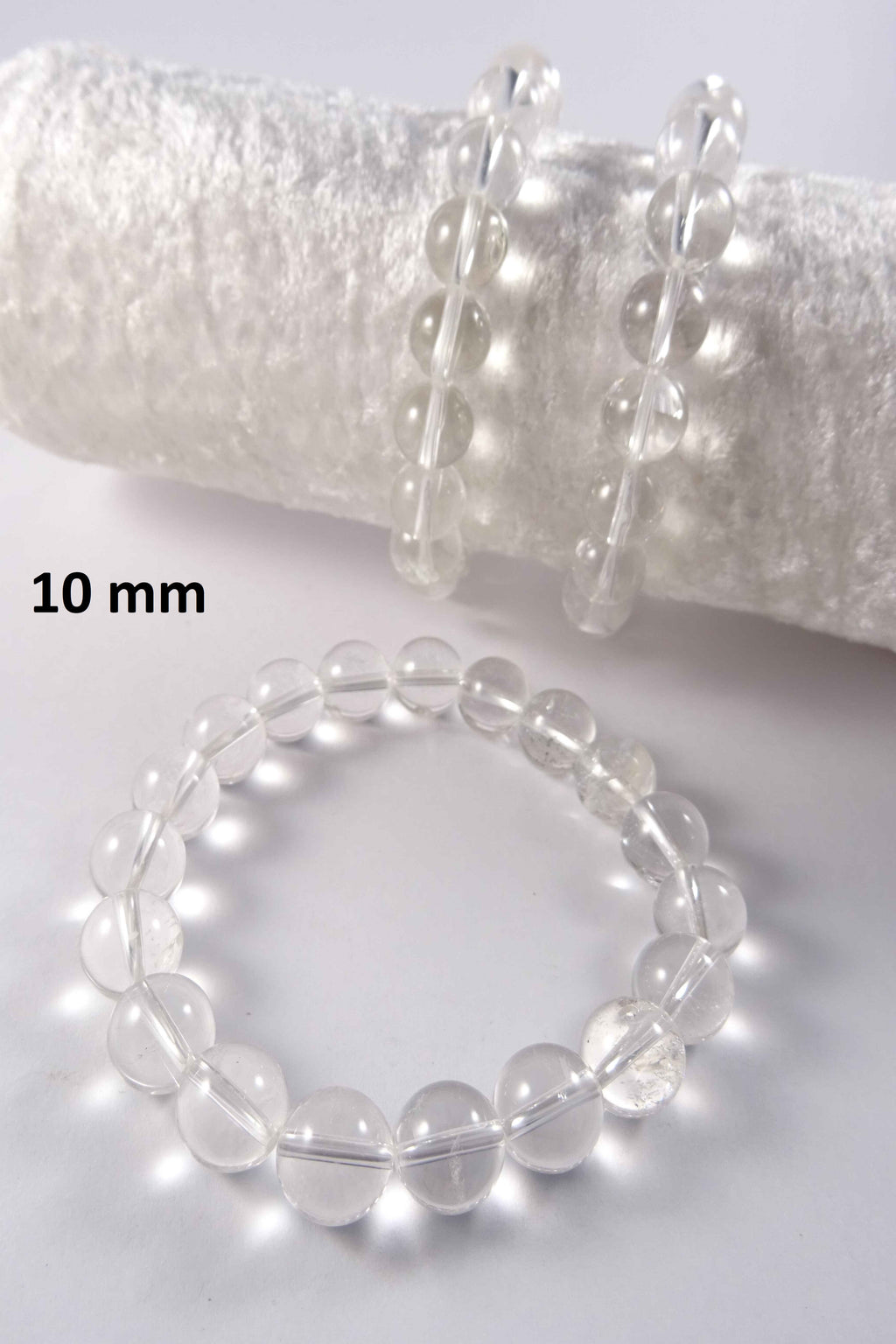 Bergkristall - Armband - Kugel 10mm