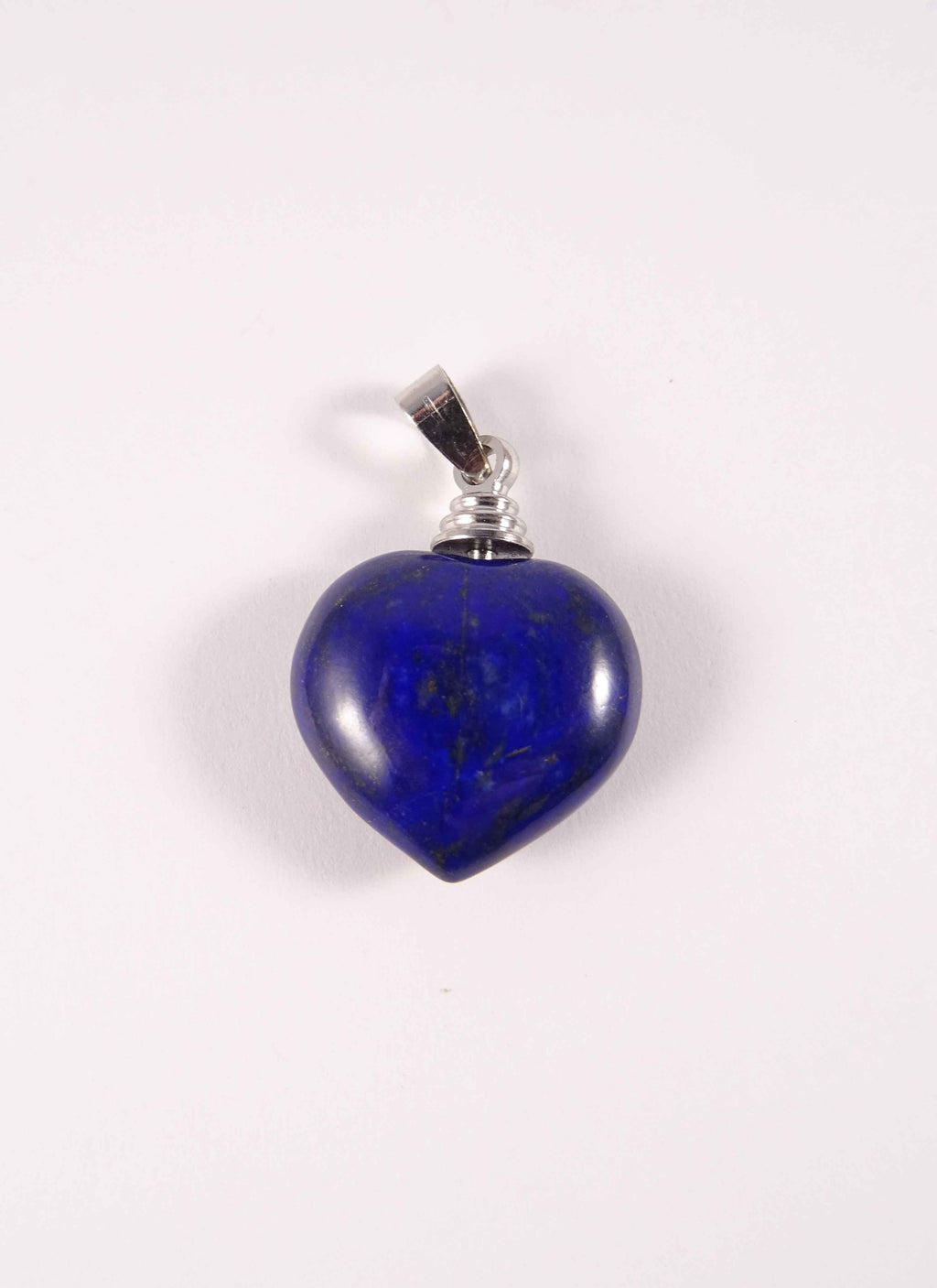 Lapislazuli - Anhänger - Herz mit Öse