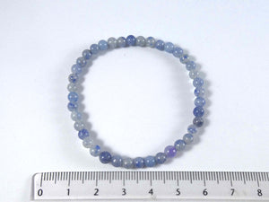Blauquarz - Kugelarmband - 8mm / 6mm / 4mm