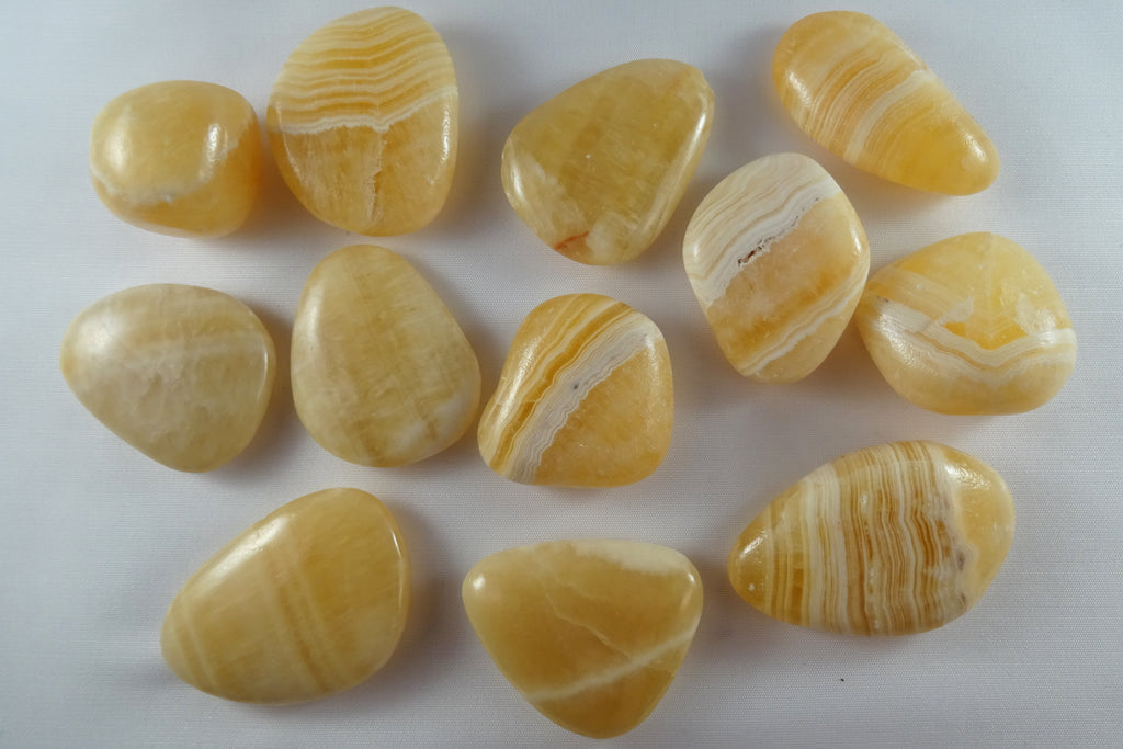 Aragonit gelb/orange - Seifenstein