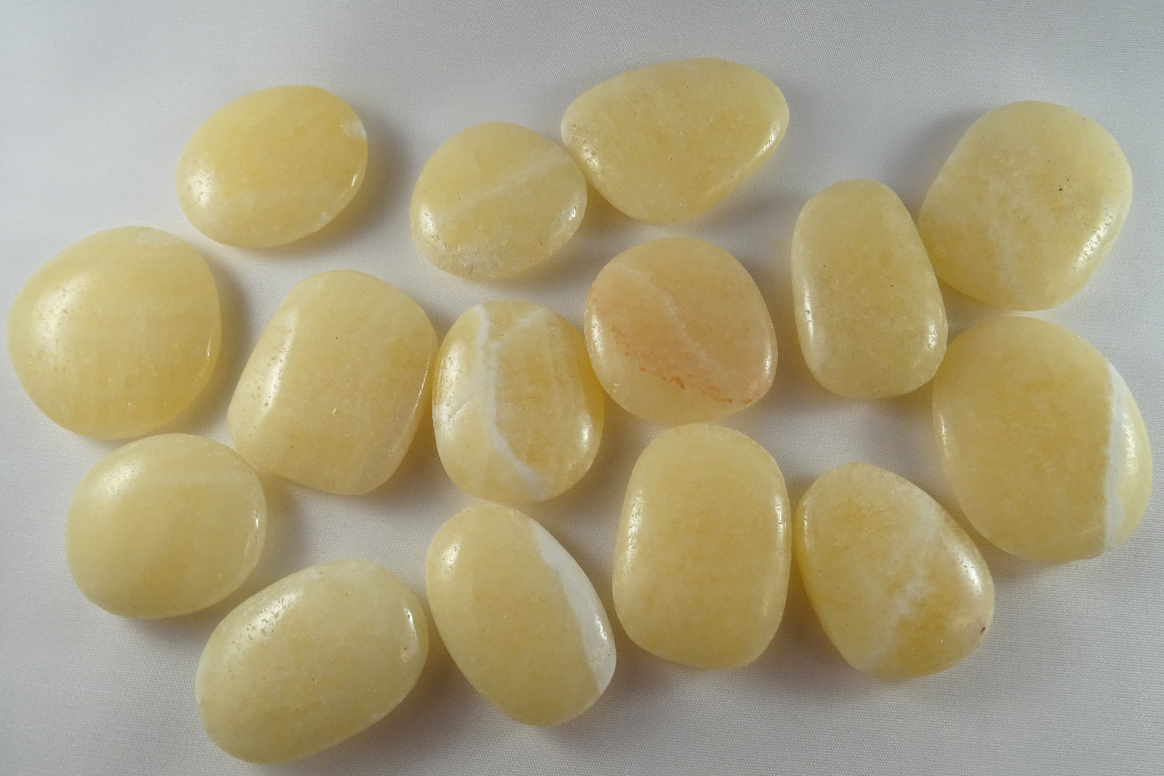 Aragonit gelb/orange - Seifenstein