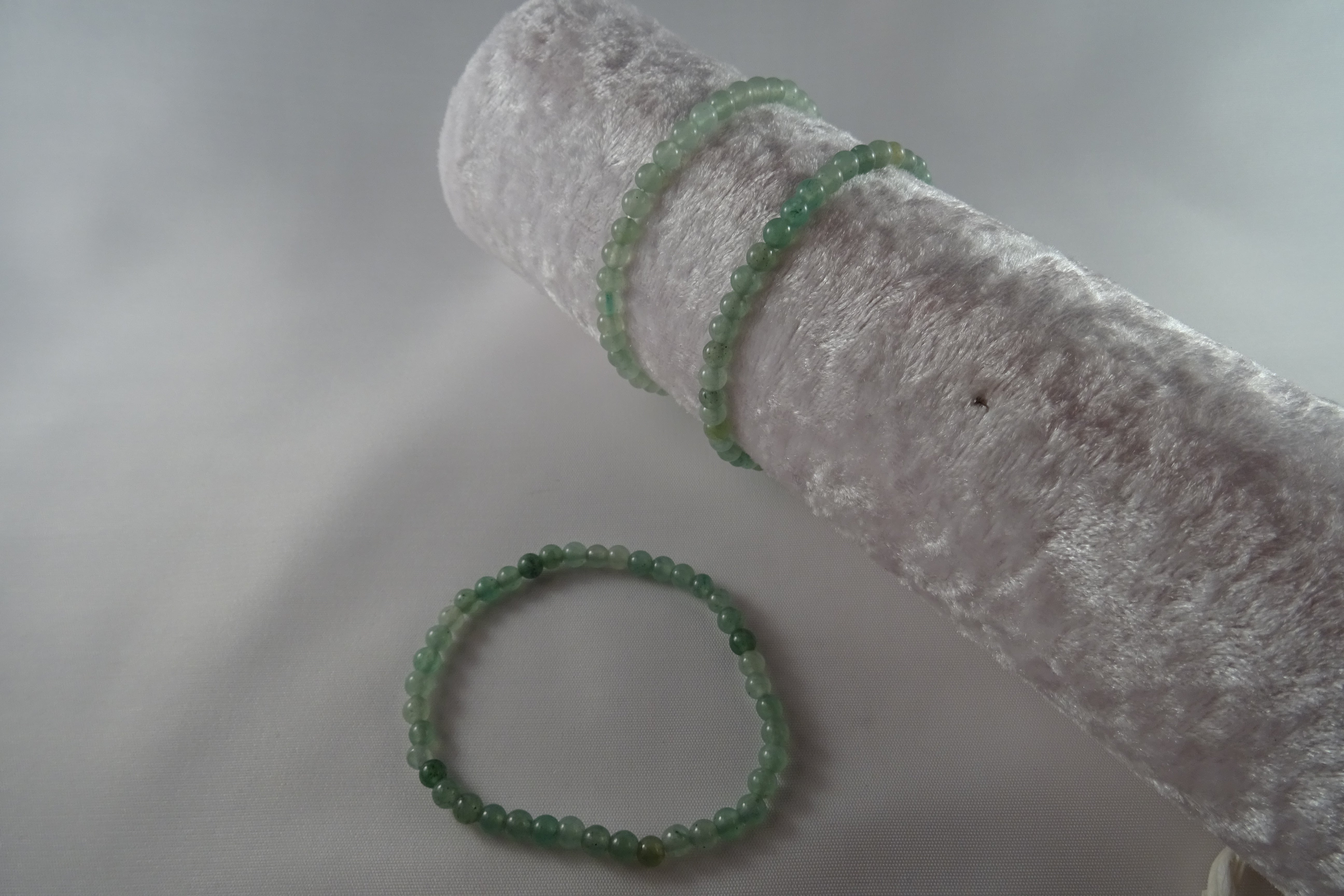 Aventurin Grün - Kugelarmband (4mm)