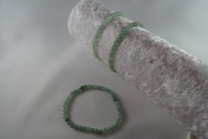 Aventurin Grün - Kugelarmband (4mm)