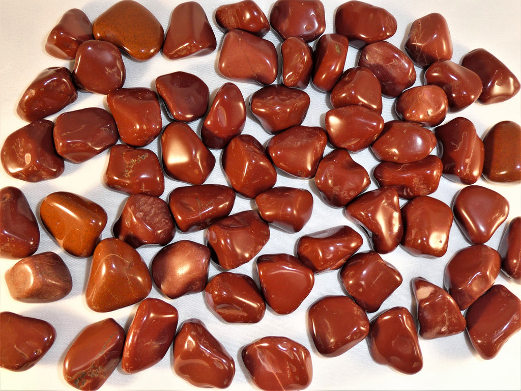 Jaspis - roter Jaspis - Trommelstein