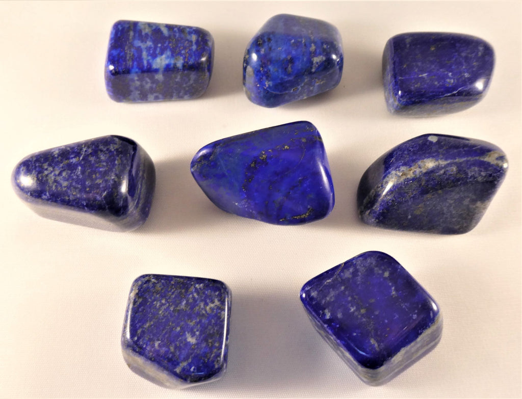 Lapislazuli - Trommelstein "A", Größe M