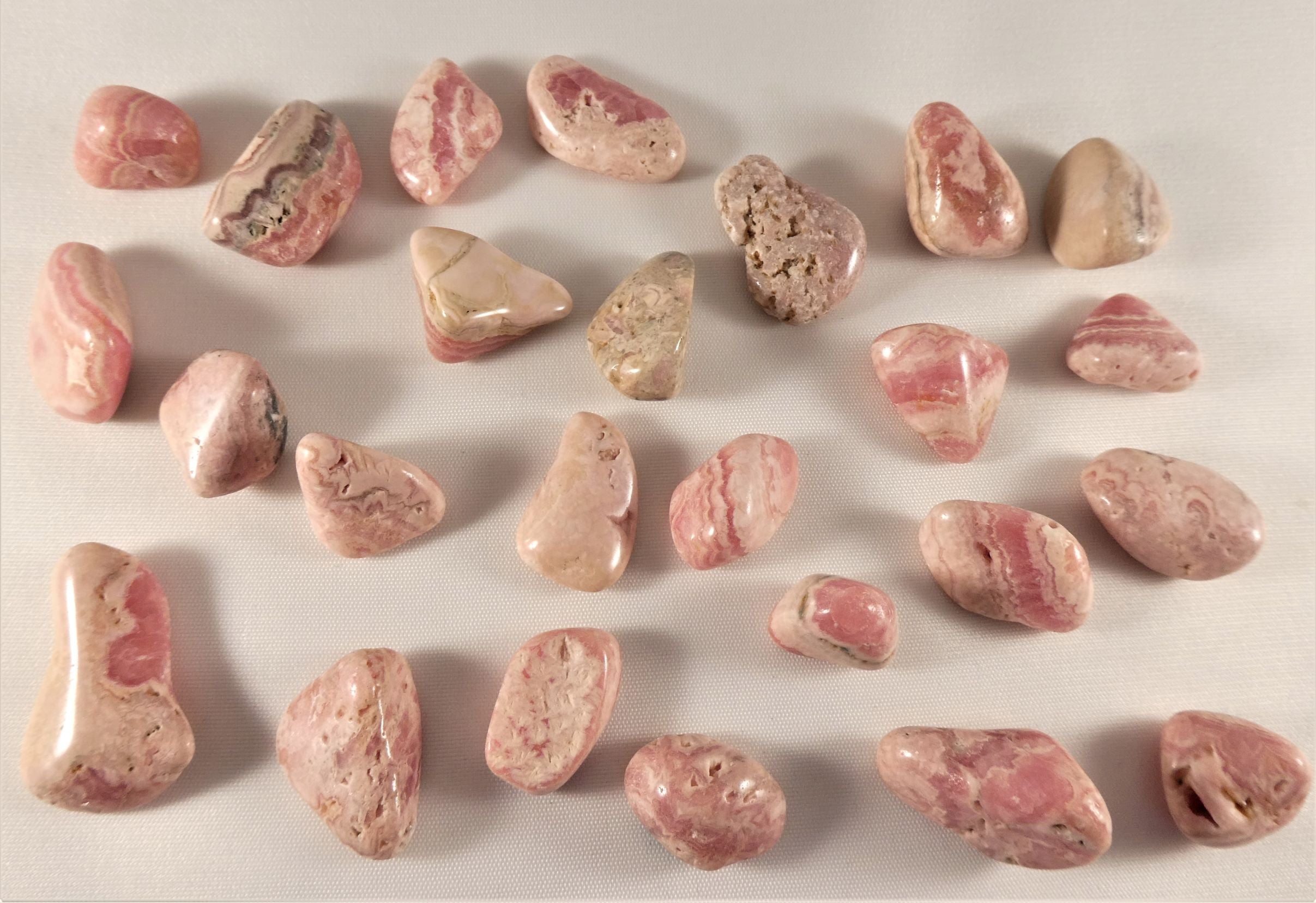Rhodochrosit - Stalaktit - Trommelstein - Gr. S