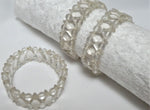 Bergkristall - Armband - Rauten