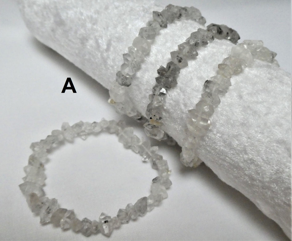 Bergkristall - Armband - mini Doppelender