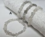 Bergkristall - Armband - mini Doppelender
