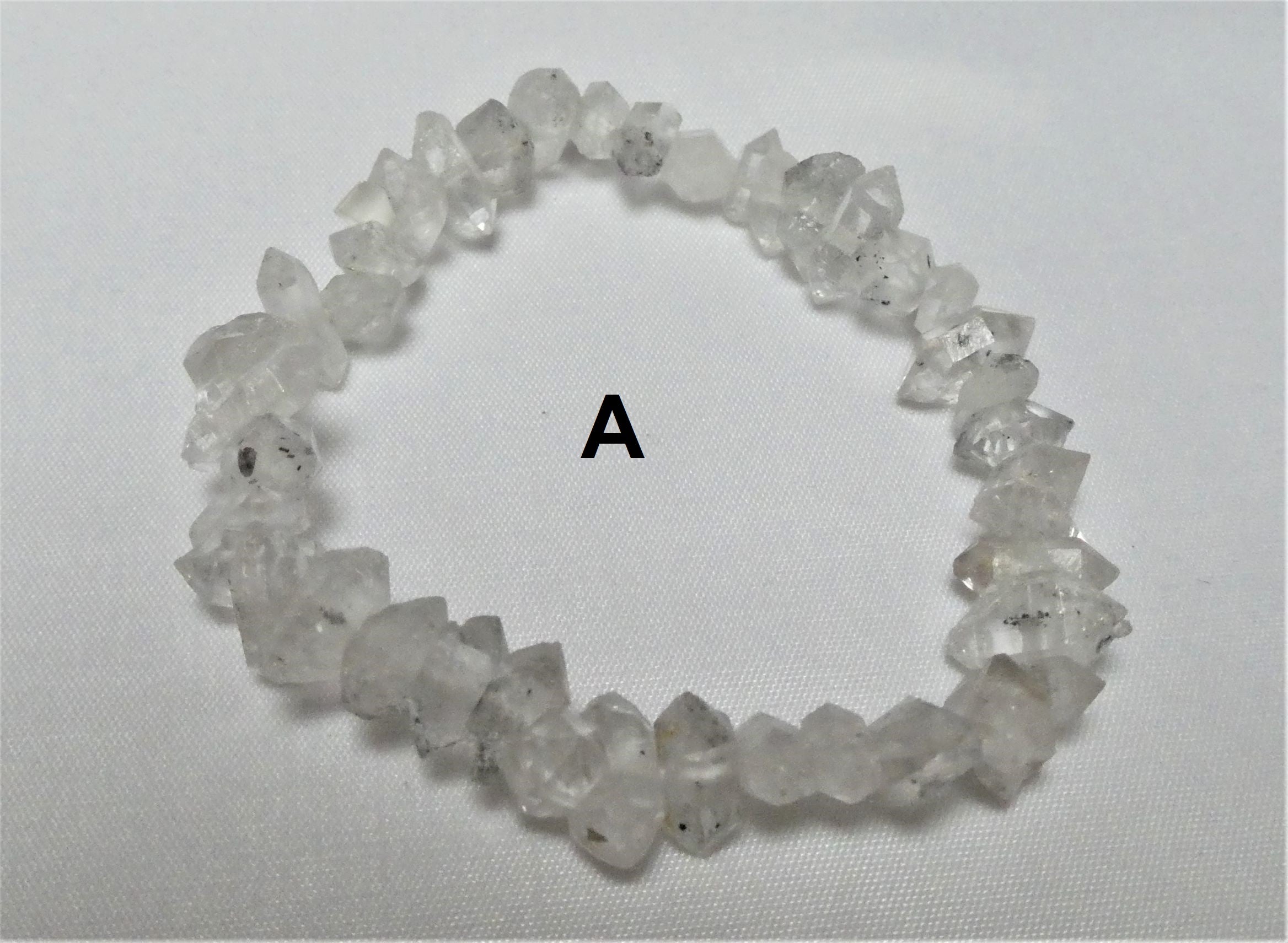 Bergkristall - Armband - mini Doppelender