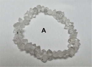 Bergkristall - Armband - mini Doppelender