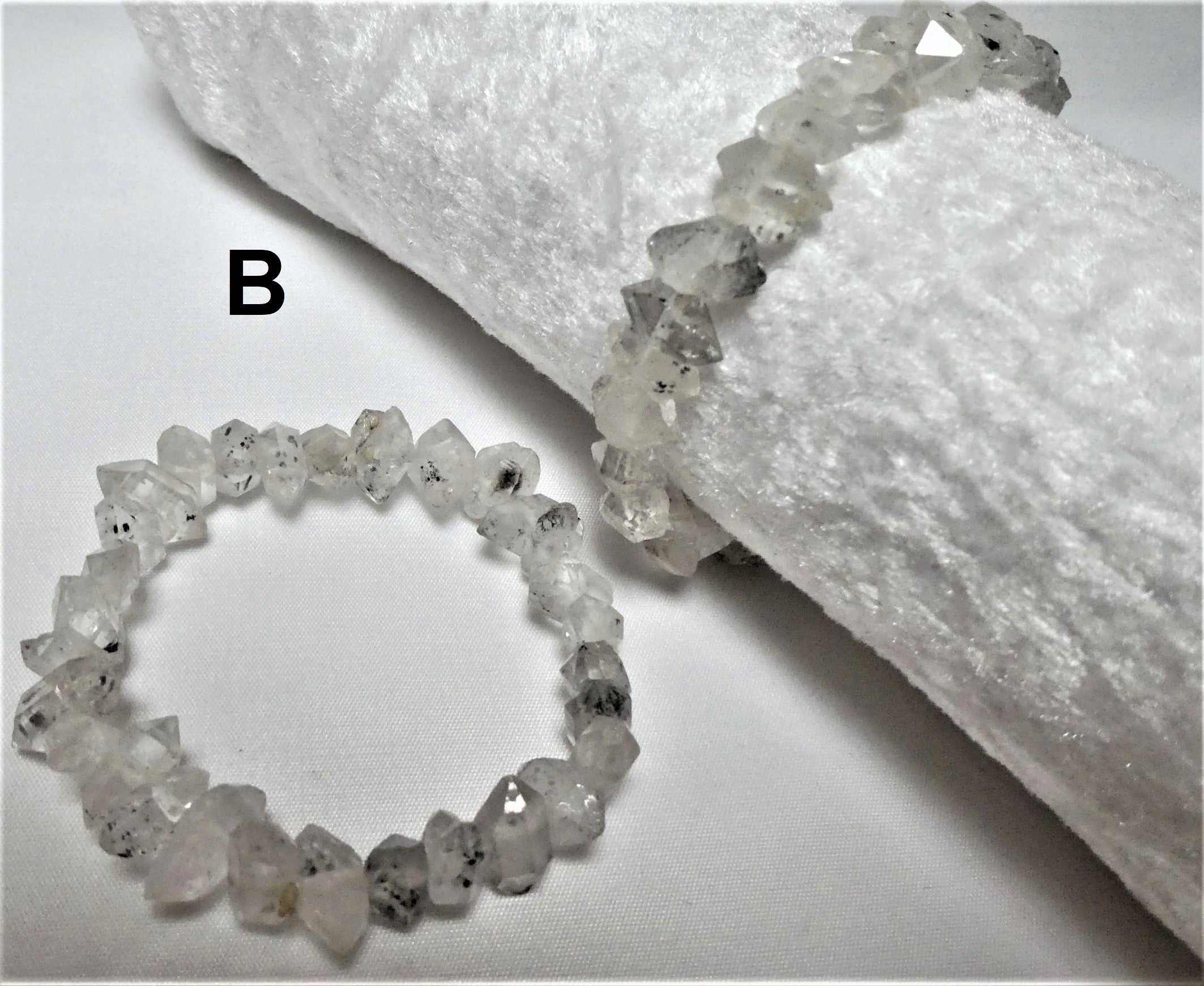 Bergkristall - Armband - mini Doppelender