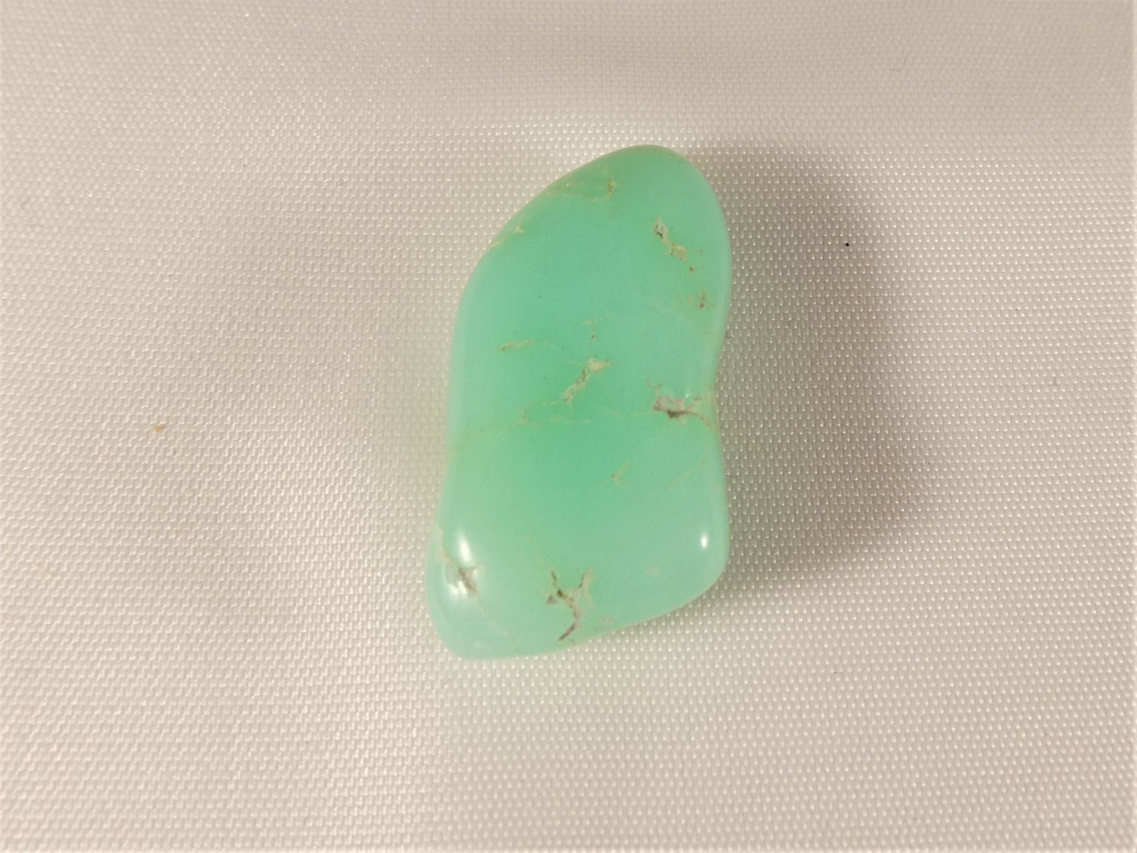 Chrysopras - Trommelstein groß